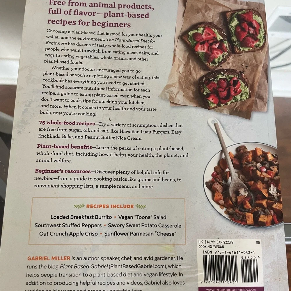 Plant-Based Diet for Beginners Cookbook